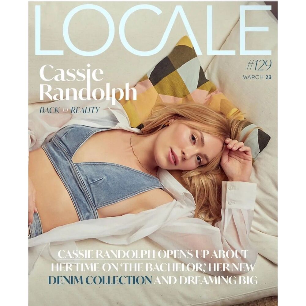 LNDN — Denim Bralette Crop Top — XS — NWT